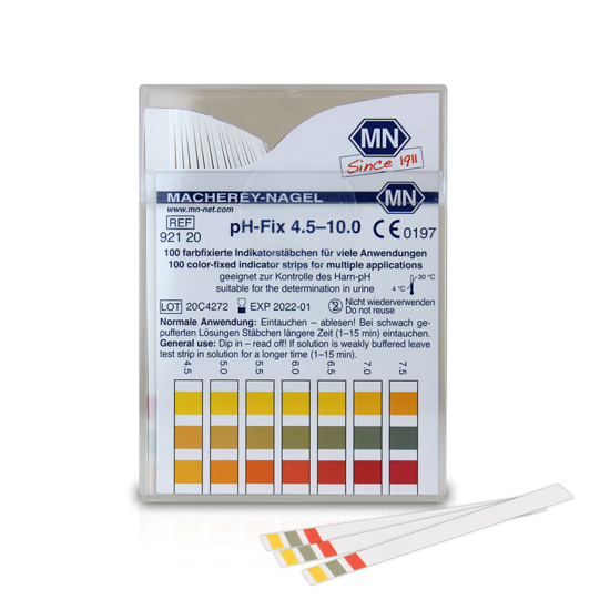 Alka® pH Test strips: 100 stuks