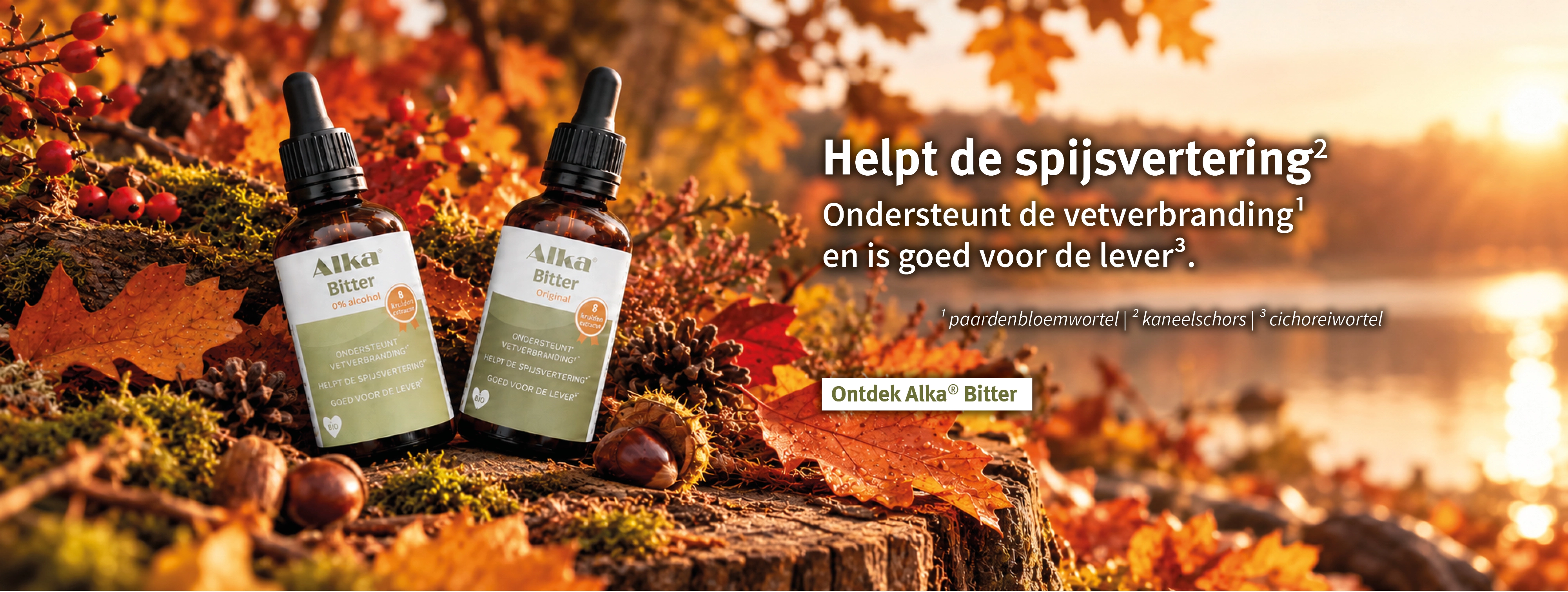 Voor je spijsvertering. Voor je lever. Voor je lijn.Ontdek hier